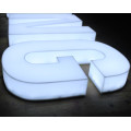 Full Light LED Acrylic Sign Letters para exteriores